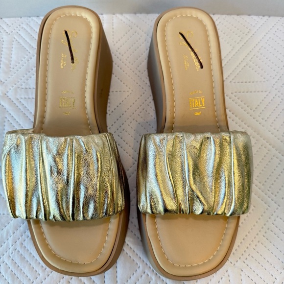 Seychelles Coney Island Slide Platform Sandals Size 8 - Picture 2 of 9